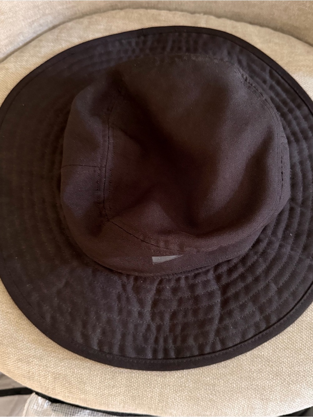 The North Face Black Bucket Hat w/ Drawcord